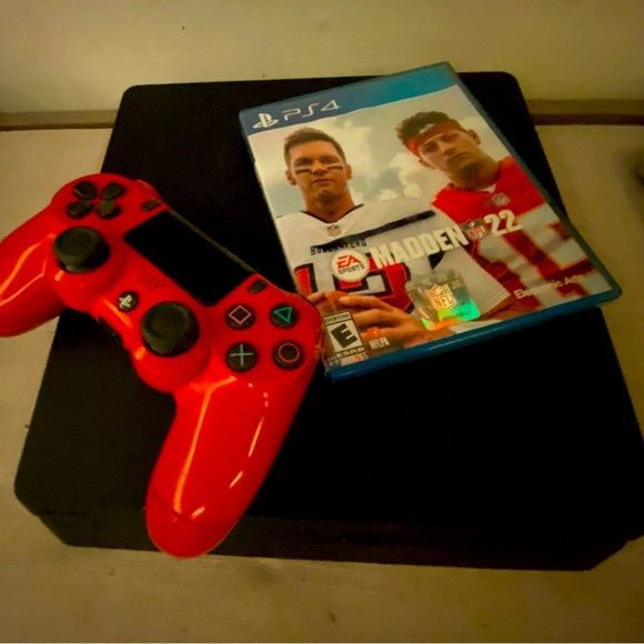 Sony Video Games & Consoles Used Ps4 With Madden 22 And Ac Adapter